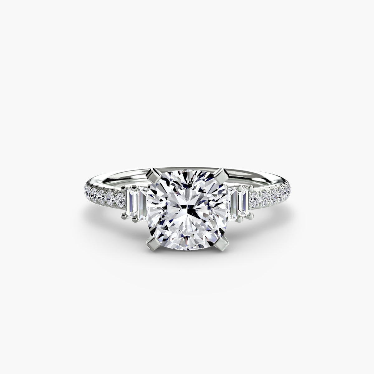 solitär pavé diamant 4