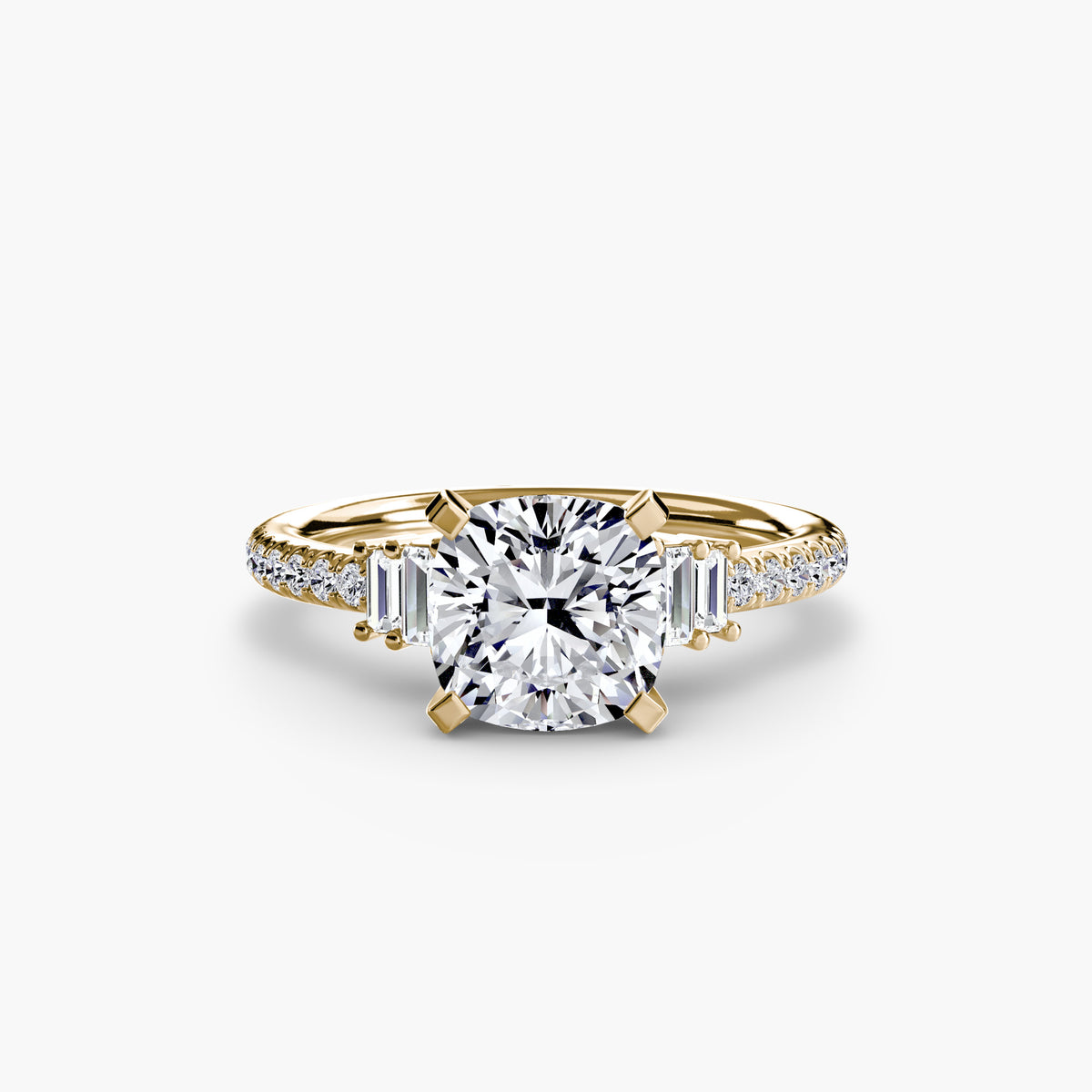solitär pavé diamant 4