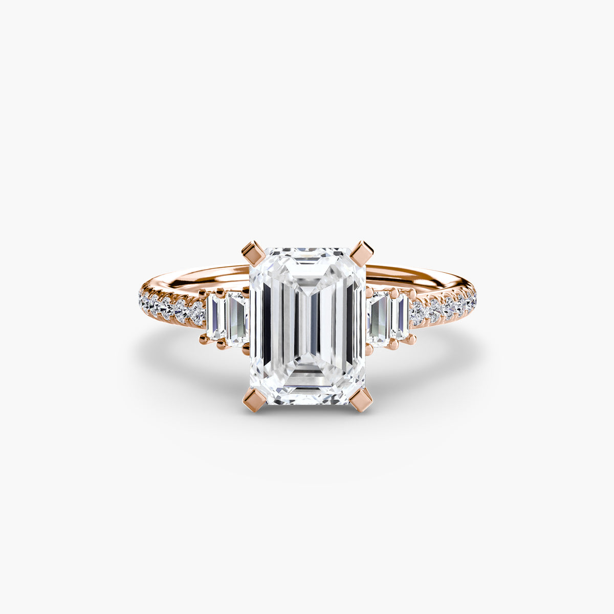 solitär pavé diamant 4