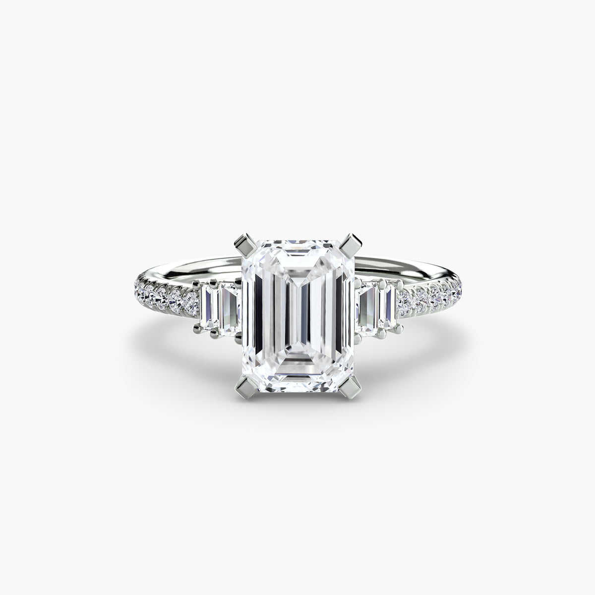 solitär pavé diamant 4