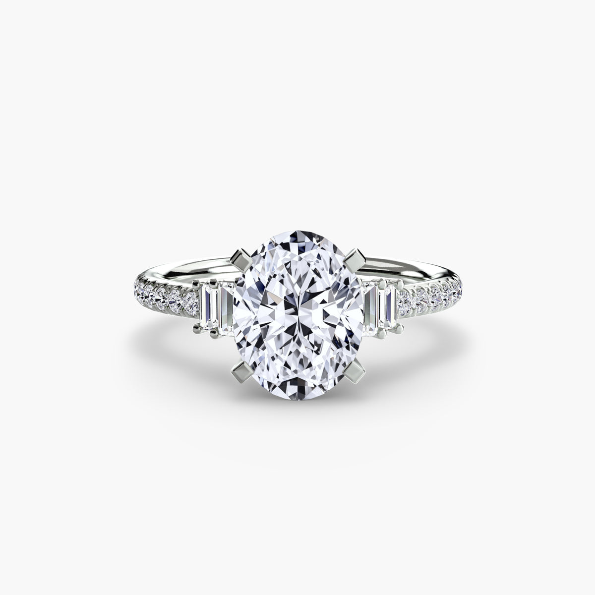 solitär pavé diamant 4
