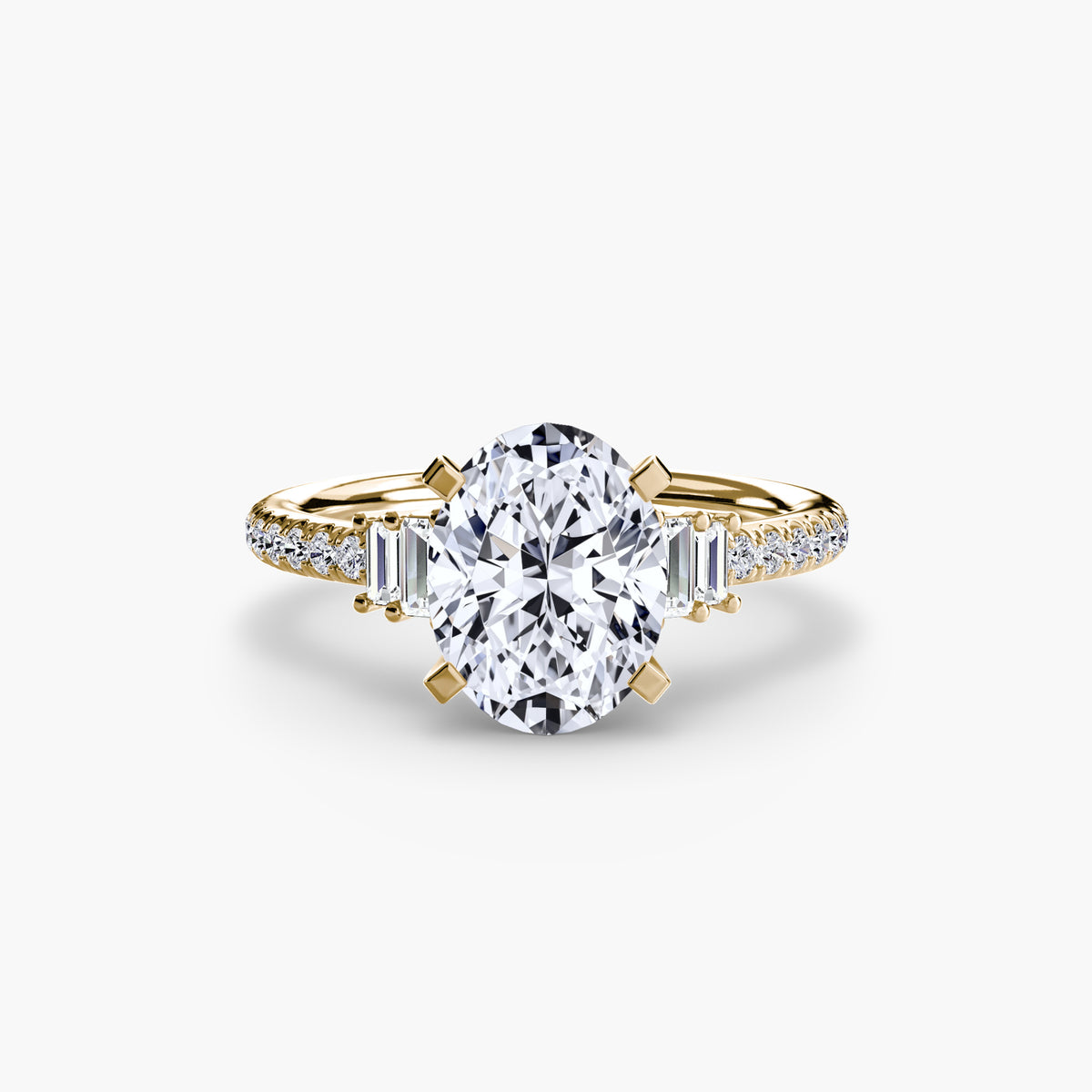 solitär pavé diamant 4