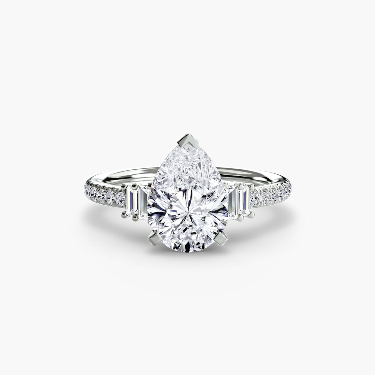 solitär pavé diamant 4