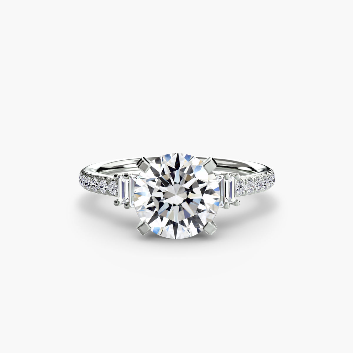 solitär pavé diamant 4