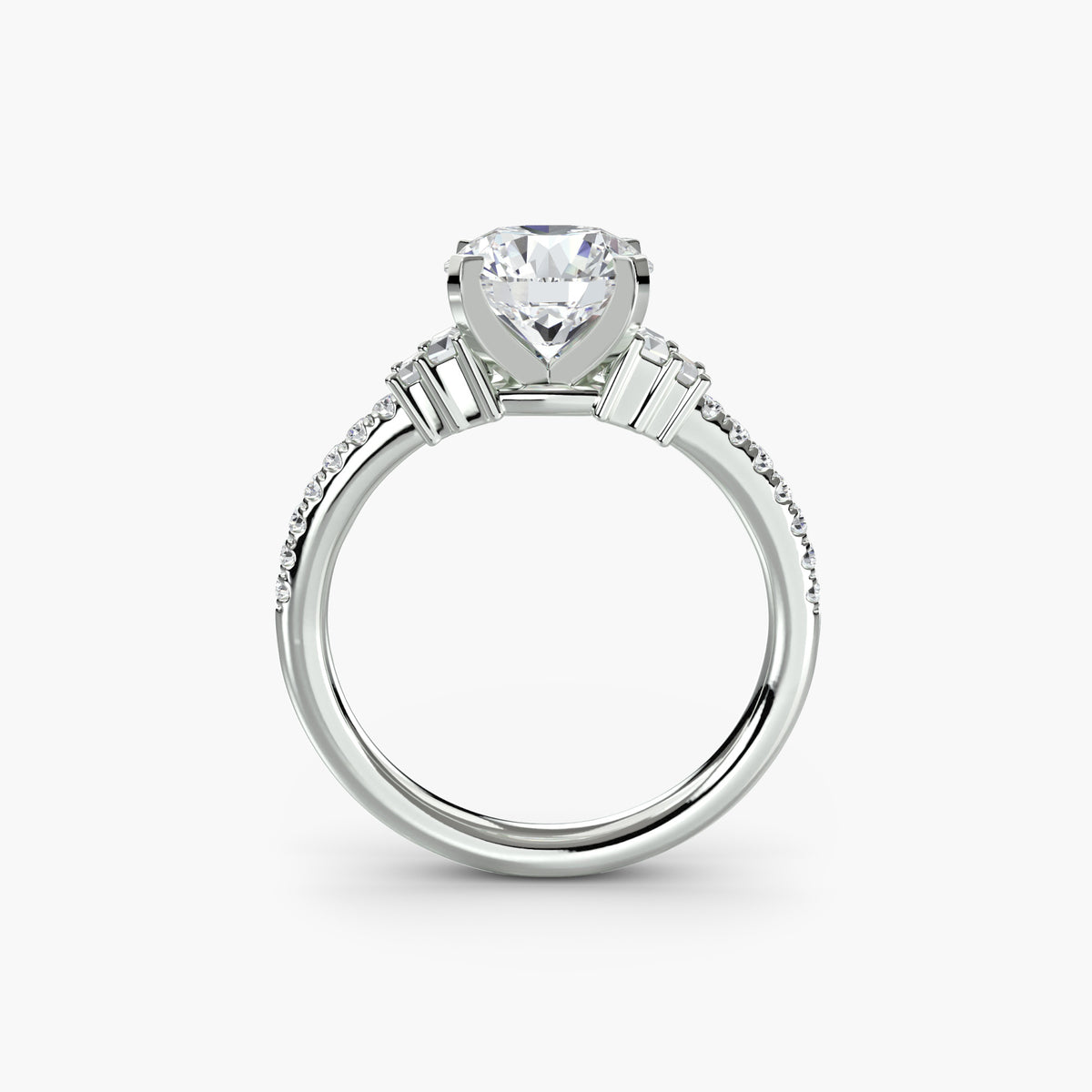 solitär pavé diamant 4