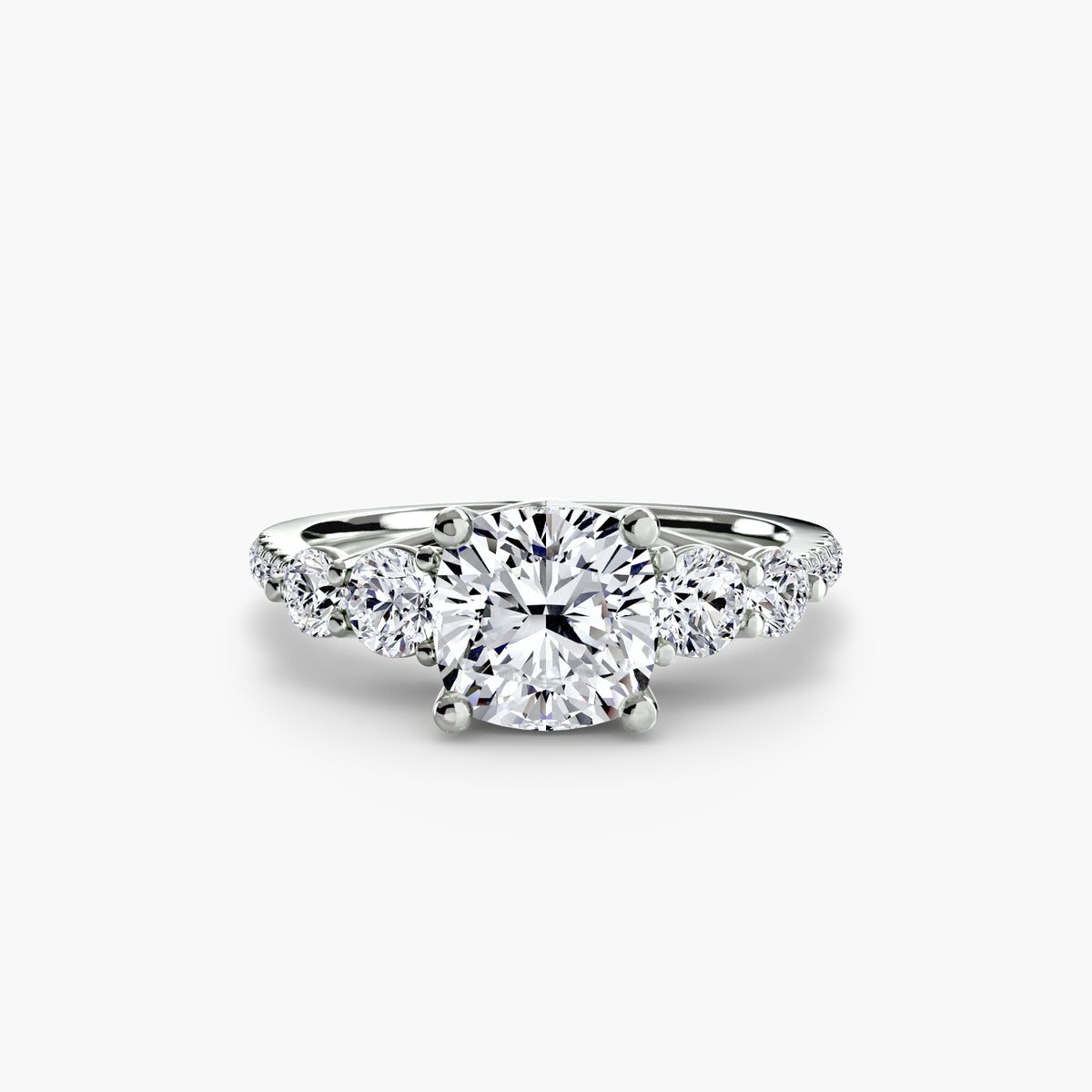 Five Stone Pavé Ring