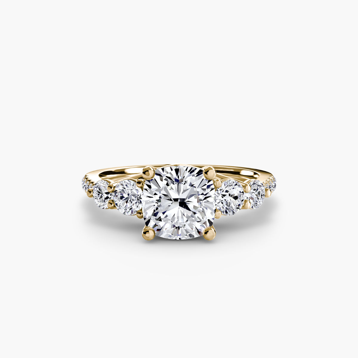 Five Stone Pavé Ring