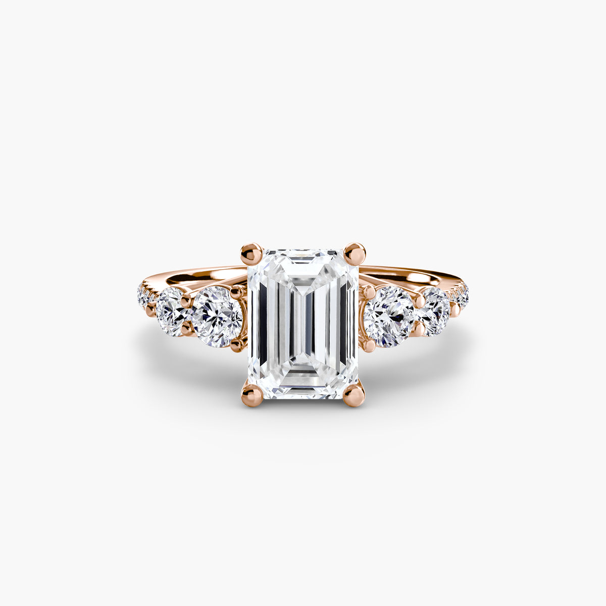 Five Stone Pavé Ring