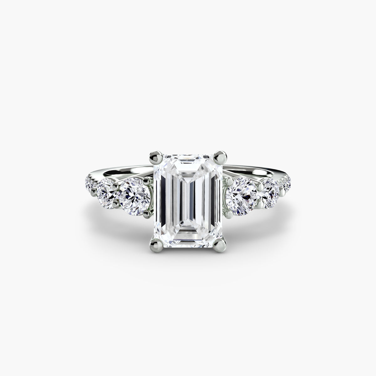 Five Stone Pavé Ring
