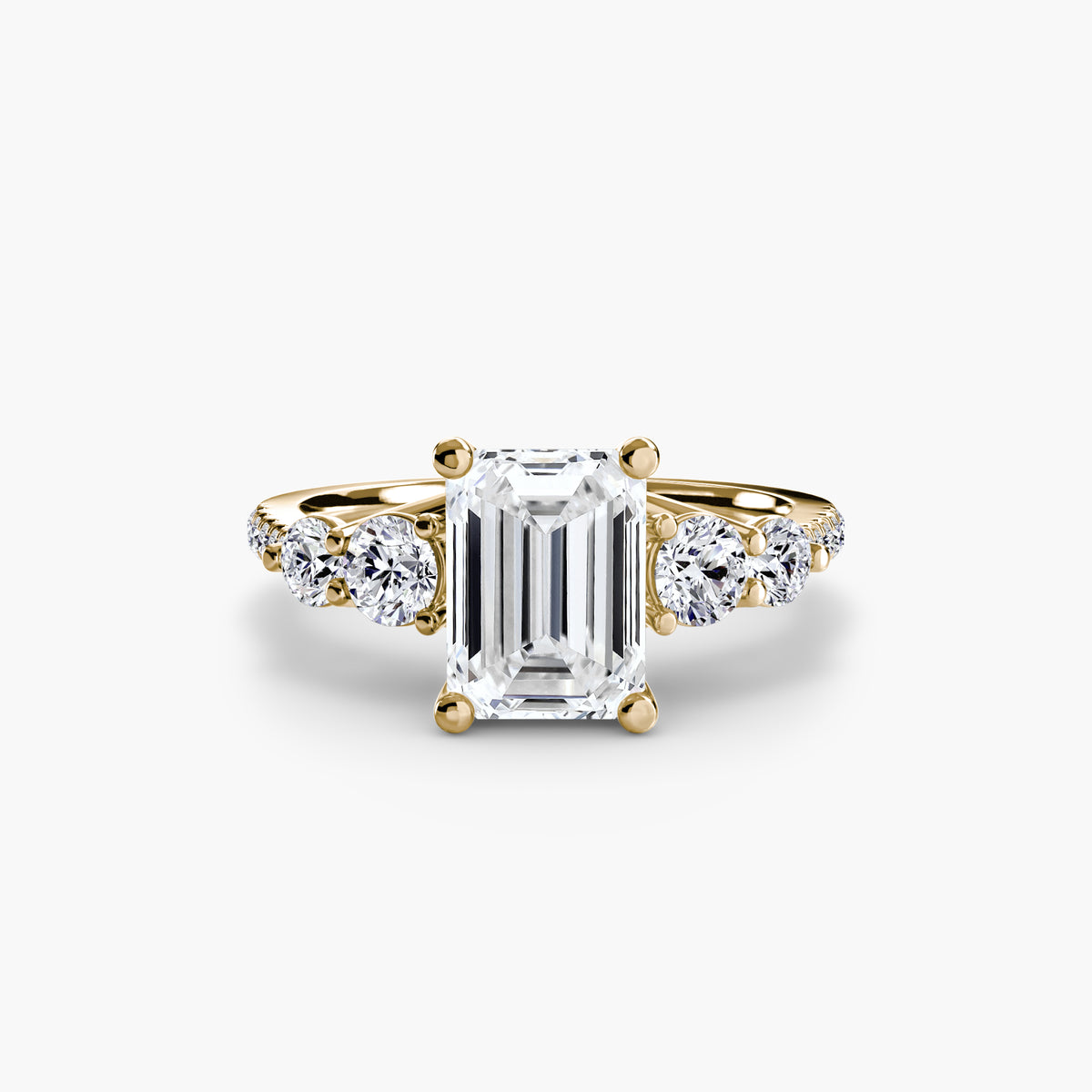 Five Stone Pavé Ring