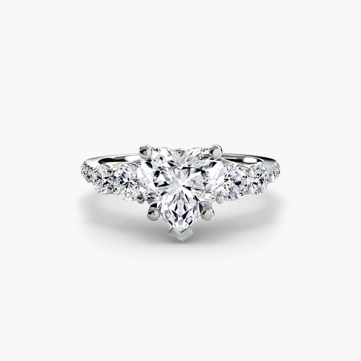 Five Stone Pavé Ring