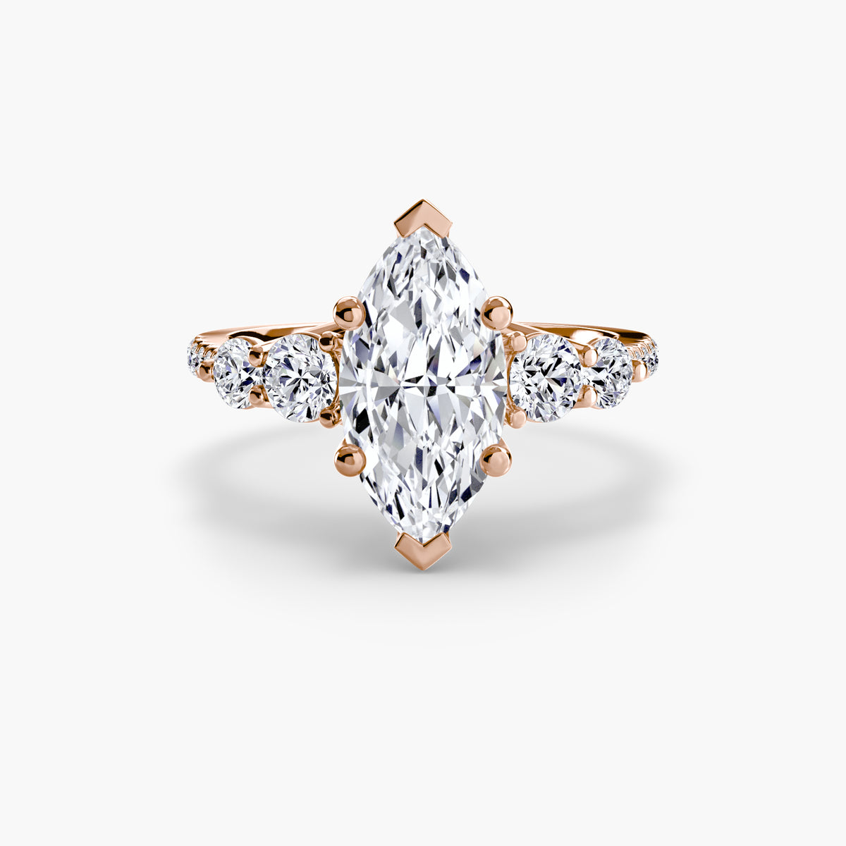 Five Stone Pavé Ring