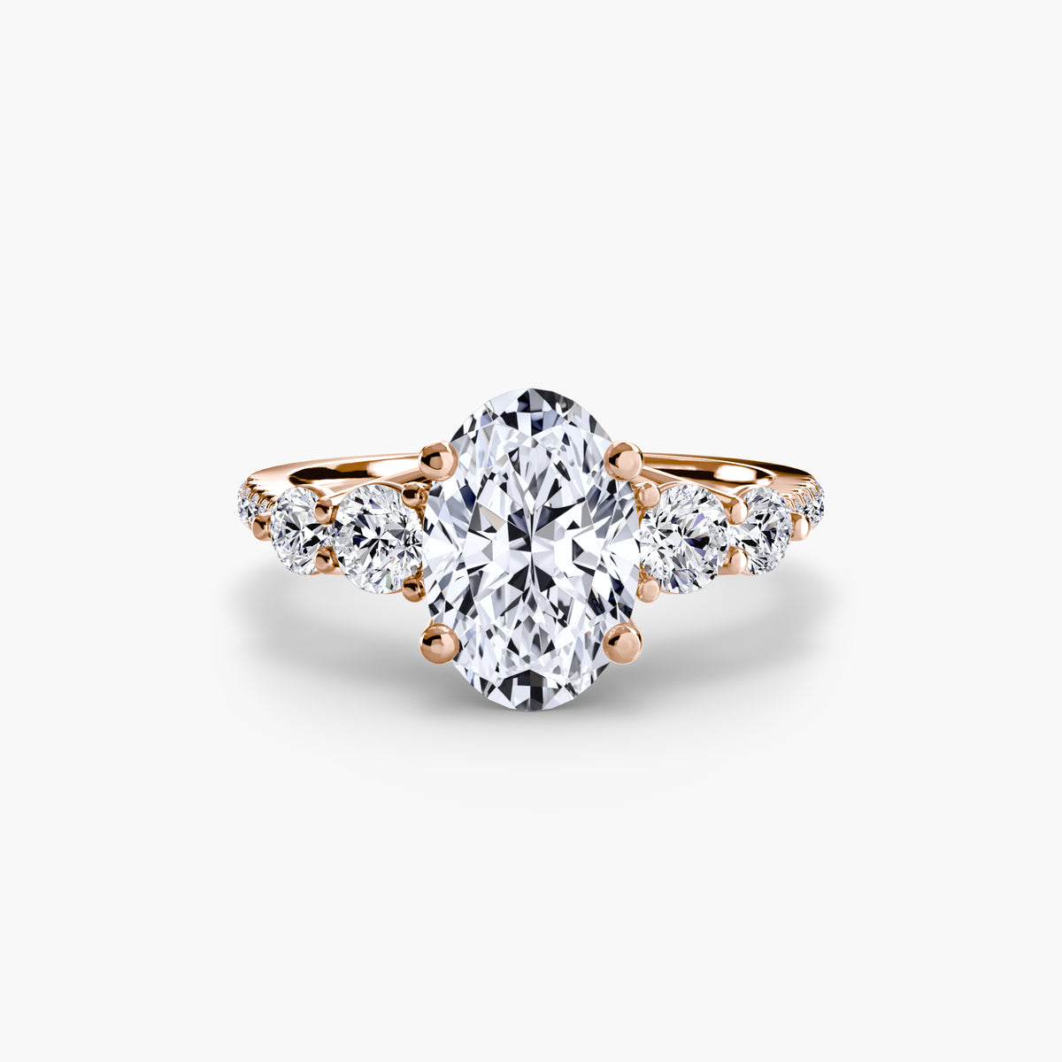 Five Stone Pavé Ring