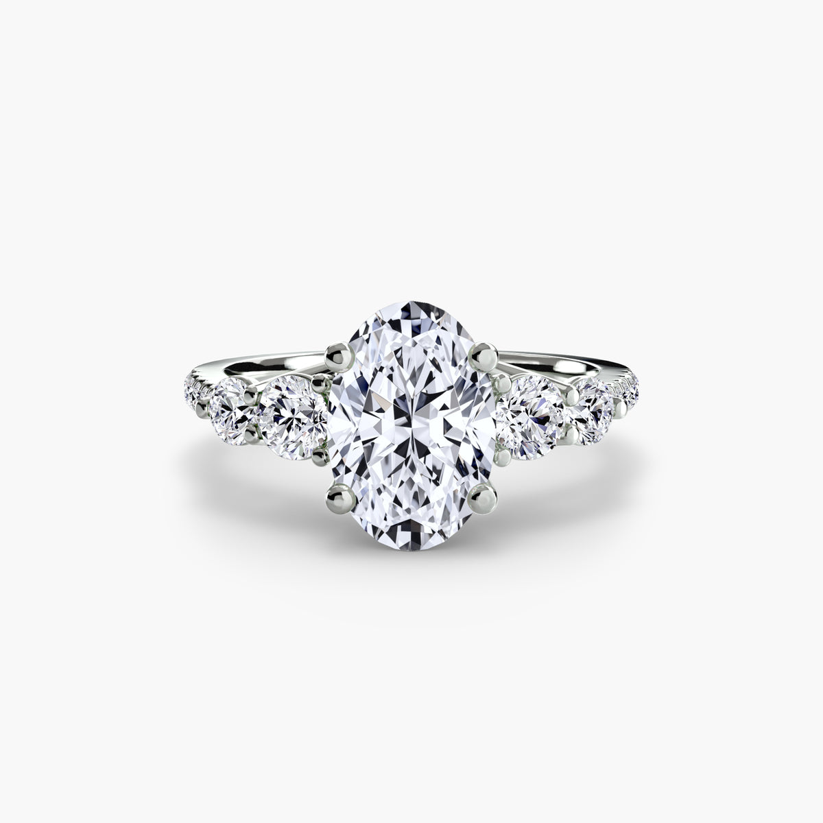 Five Stone Pavé Ring