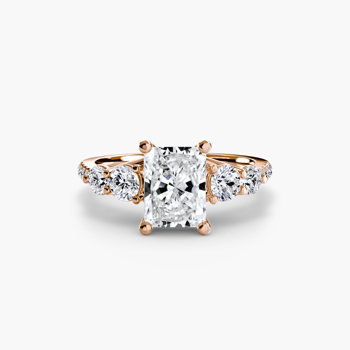 Five Stone Pavé Ring