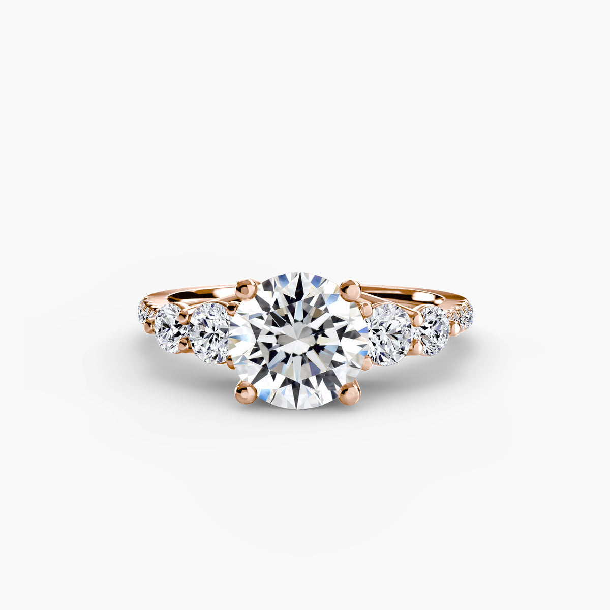 Five Stone Pavé Ring