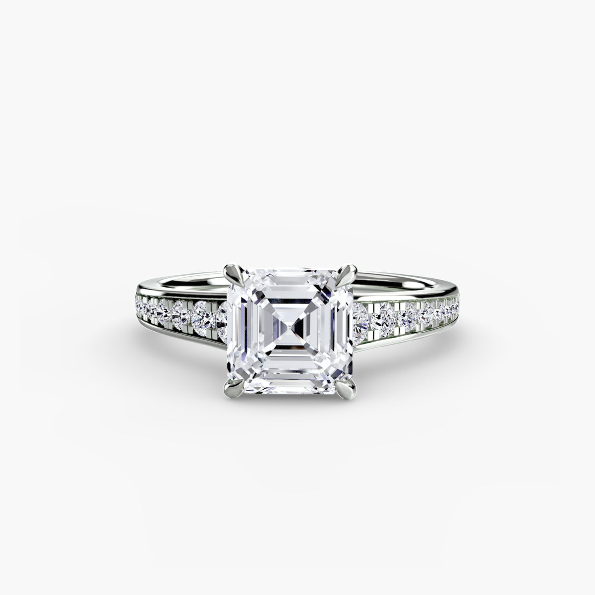 solitär pavé diamant 7