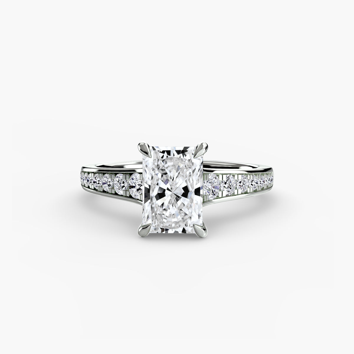 solitär pavé diamant 7