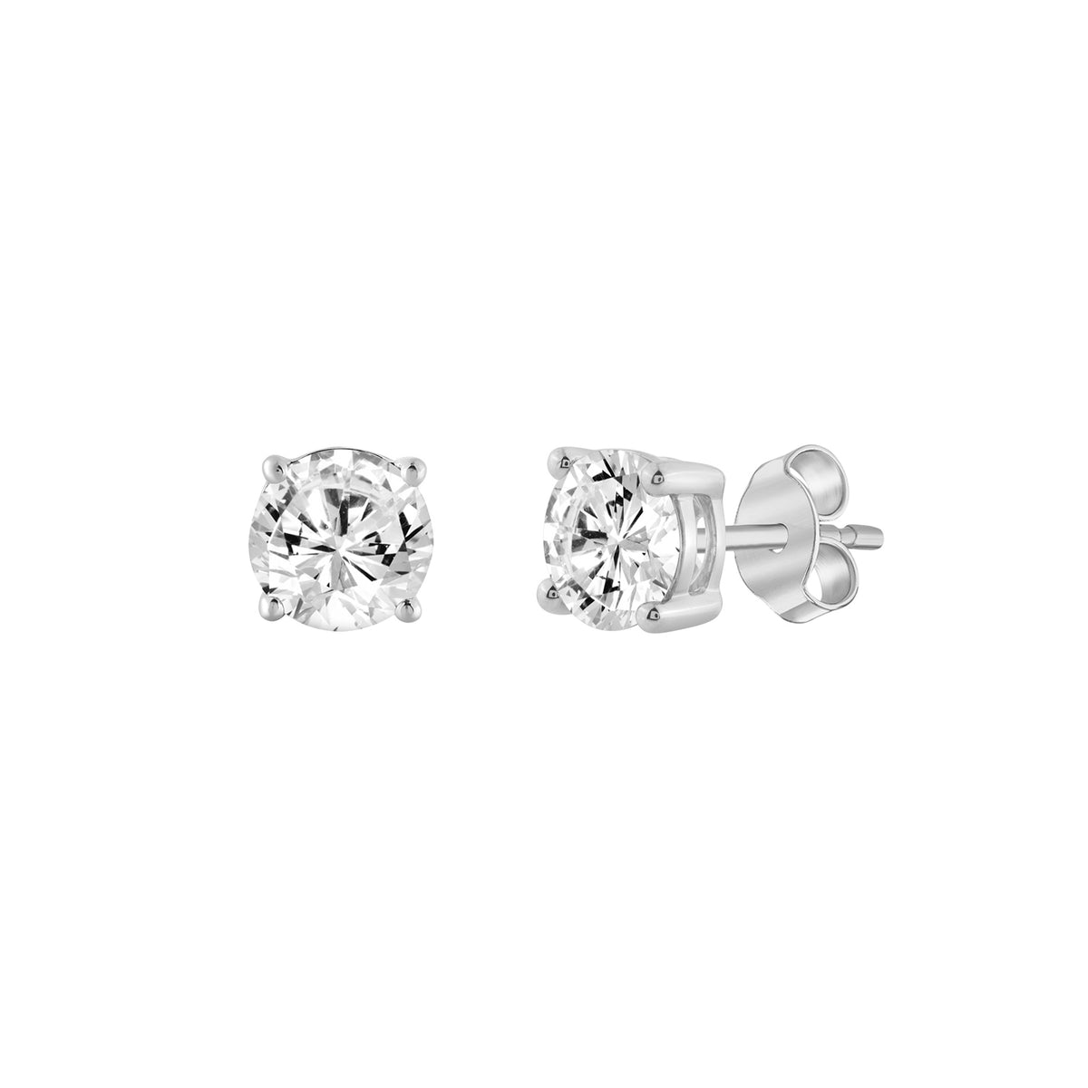 Ohrstecker 585er Weißgold 0.50ct Labor Diamanten