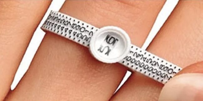 Kostenloses Ringmaßband